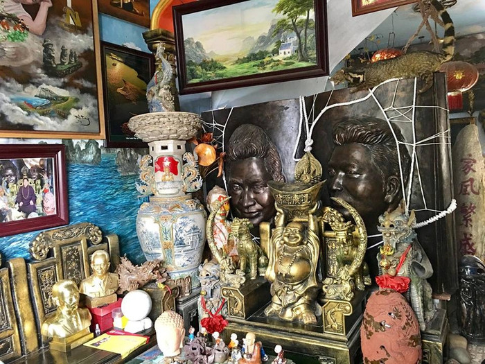 Bên trong ngôi nhà được trang trí độc lạ