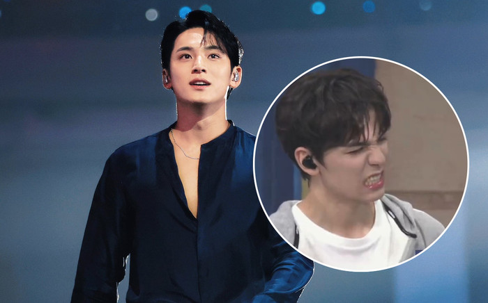 Thành viên SEVENTEEN gây xôn xao với biểu cảm 'lạ' khi xem Mingyu nhảy Ảnh 2