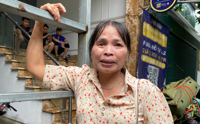 Người phụ nữ mắt đỏ hoe kể chuyện suýt chết đuối dưới hầm chung cư mini ở Hà Nội Ảnh 2