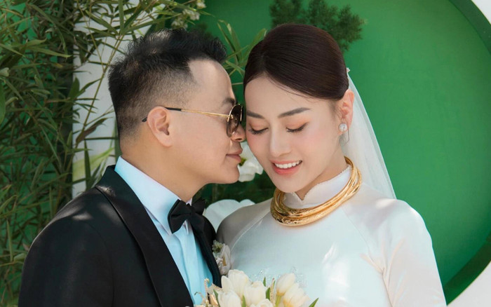 Phương Oanh đẹp như công chúa trong bộ váy cưới tiền tỷ, netizen 'đòi' một đám cưới thế kỷ với Shark Bình Ảnh 2