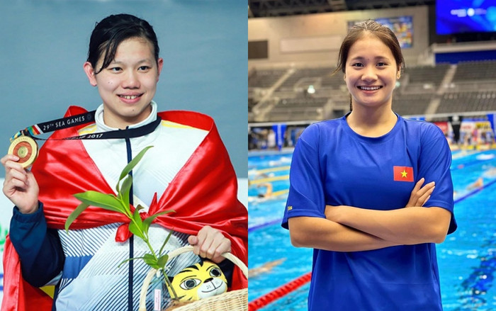 VĐV Mỹ Tiên từng phá kỷ lục của đàn chị Ánh Viên.