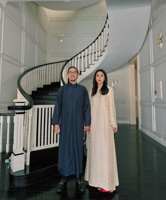 Tăng Thanh Hà và chồng