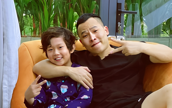 Vũ Khắc Tiệp từng nhận bé Ken làm con nuôi.