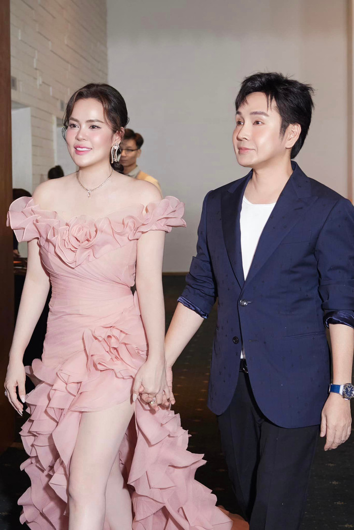 Hoa hậu Phương Lê và con nuôi Vũ Linh có mối quan hệ rất sâu đậm. Ảnh FBNV