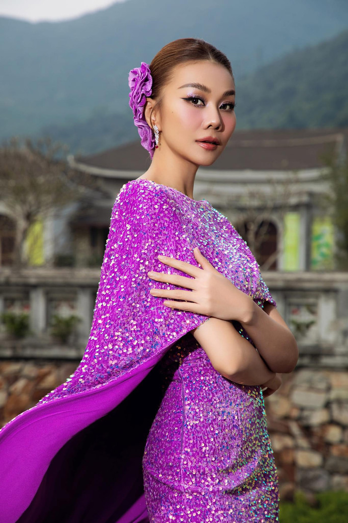 Thanh Hằng đã lên tiếng khi bị Hoàng Thuỳ nhắc tên.
