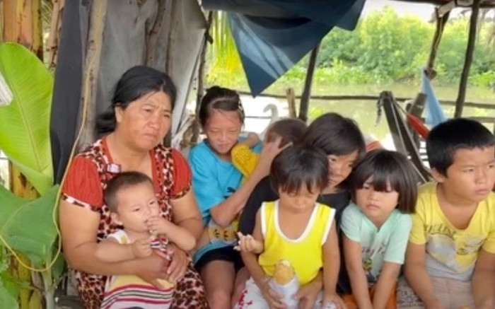 Sinh 9 con, người mẹ ở Long An không nhớ hết tên Ảnh 2