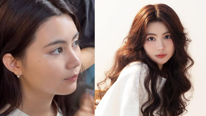 Khác với Lọ Lem, Hạt Dẻ mang nét đẹp cá tính hơn với đôi mắt sâu, to tròn và cặp lông mày dày rậm hơn chị.