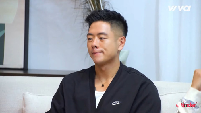 Michael Trương 'chết lặng' vì Lee Rayeon đi hẹn hò riêng tư với Wukong sau màn giới thiệu ở nhà chung Đảo Thiên Đường. Ảnh: Chụp màn hình