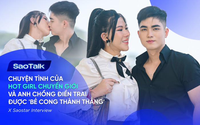 Chuyện tình của hot girl chuyển giới và anh chồng điển trai 'được bẻ cong thành thẳng' Ảnh 2