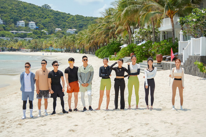 Yuna Vũ là cô gái chiến thắng ở thử thách đầu tiên. 