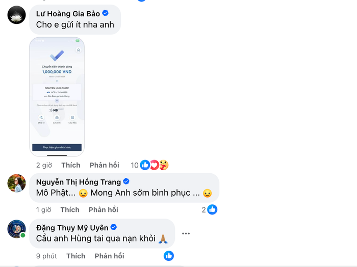 Nghệ sĩ Lê Hùng bị đột quỵ, Bình Tinh và nhiều nghệ sĩ Việt chung tay hỗ trợ Ảnh 2