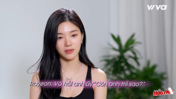 Lee Rayeon mong muốn được hẹn hò với Michael Trương tại Đảo Thiên Đường. Ảnh: Chụp màn hình