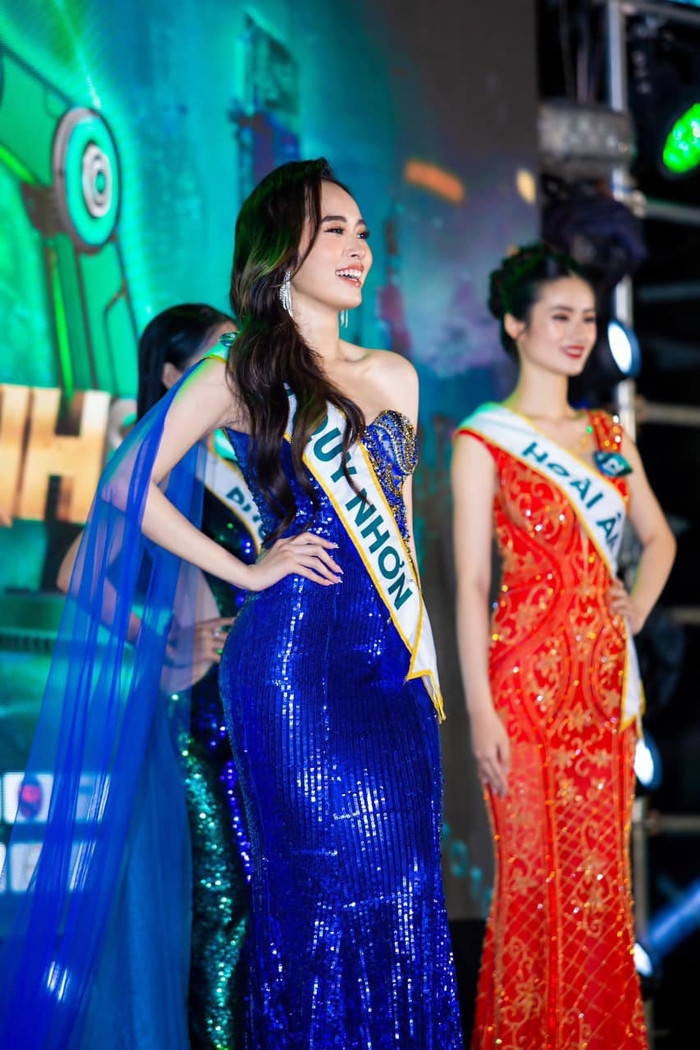 Về đích trong cuộc thi năm ấy chính là đại diện đến từ thành phố biển Quy Nhơn - Nguyễn Thảo Vy. Bên cạnh ngôi vị Hoa khôi cao quý, cô còn gặt hái bộ đôi thành tích Người đẹp tài năng và Người đẹp Dạ hội.