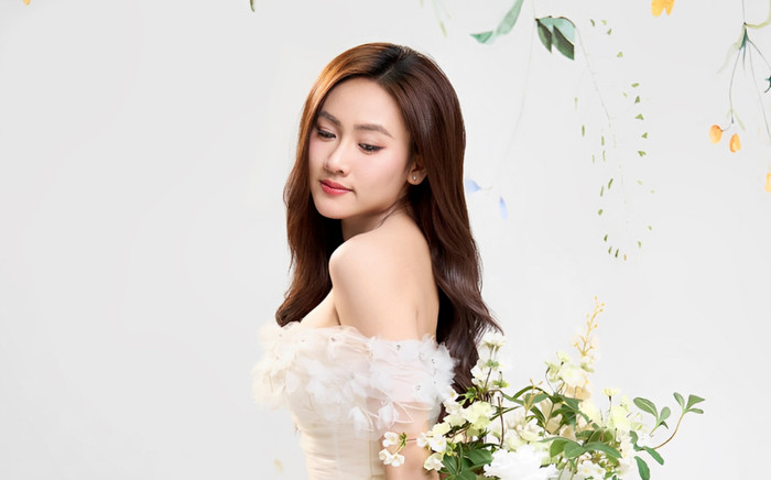 Diễn viên Trúc Mây làm cô dâu xinh đẹp trong ngày trọng đại của mình Ảnh 2