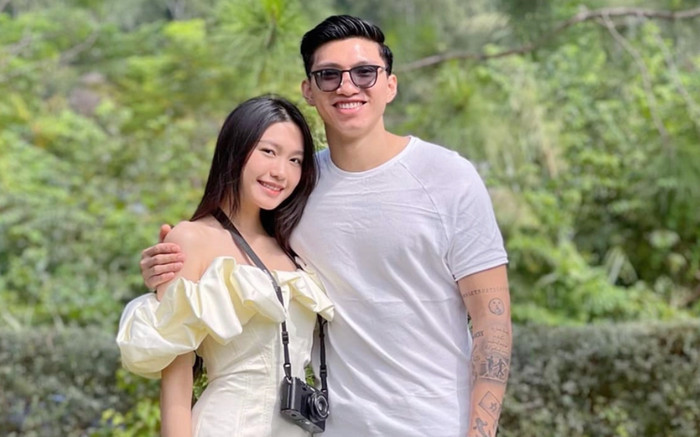 Vợ chồng Đoàn Văn Hậu 'đánh lẻ' đi hẹn hò cuối tuần Ảnh 2