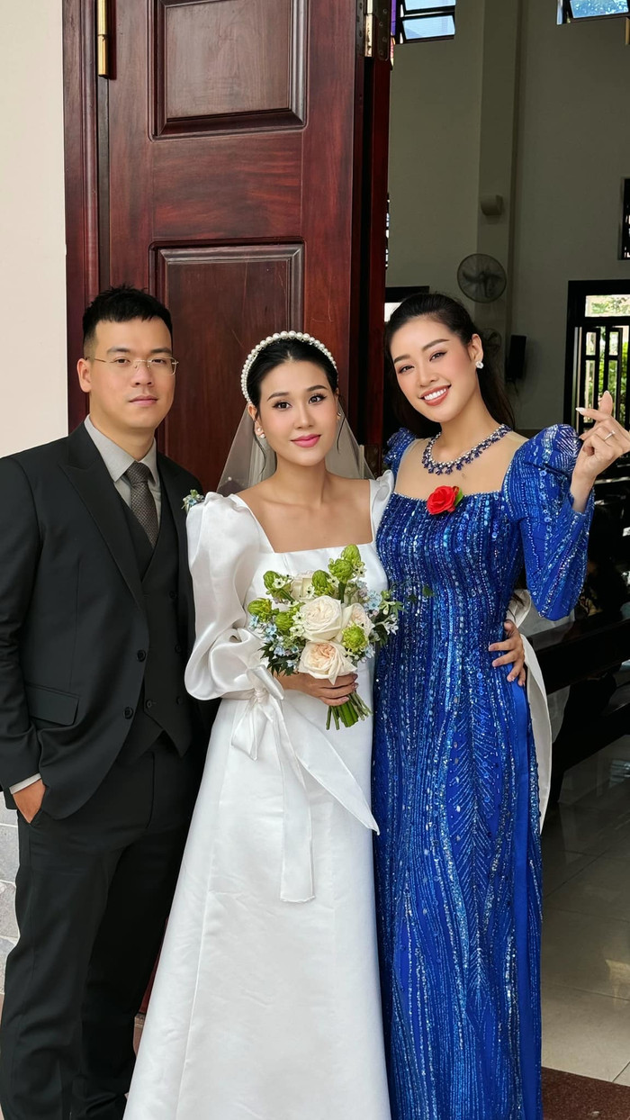 Khánh Vân mai mối thành công cặp đôi nên duyên vợ chồng.