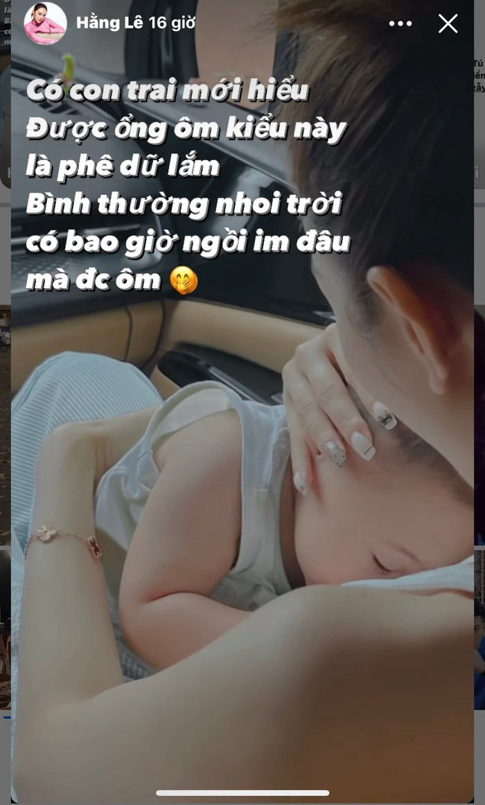 Khoảnh khắc hạnh phúc nhất của Minh Hằng là đây.