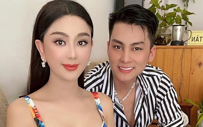 Lâm Khánh Chi và chồng cũ giữ mối quan hệ bạn bè sau đổ vỡ hôn nhân. 