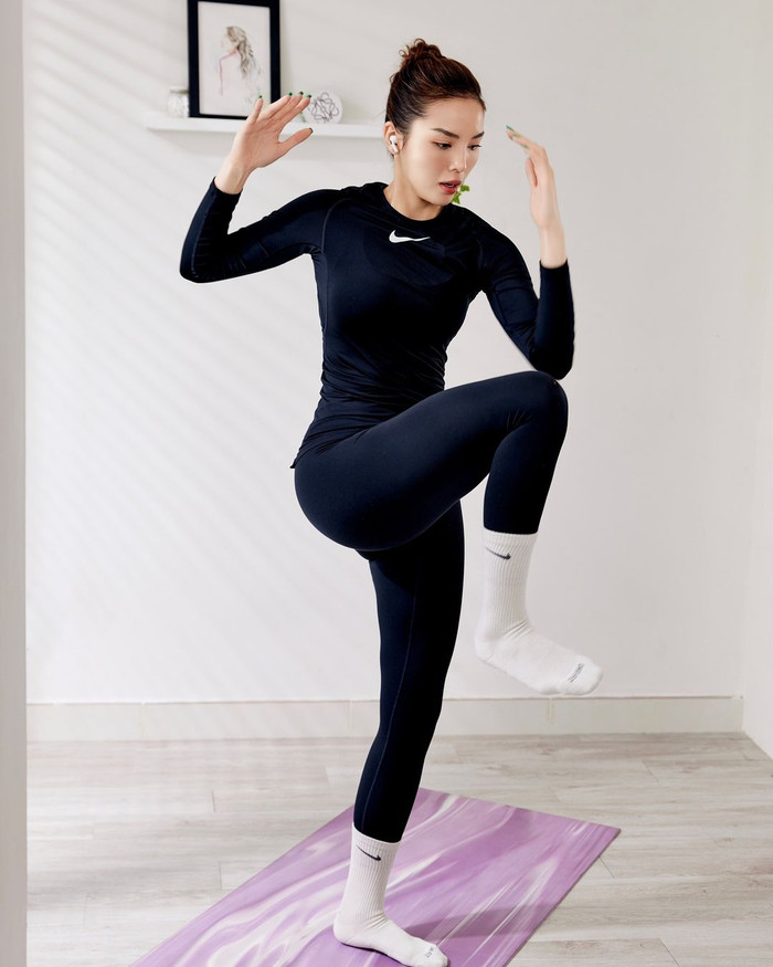 Sau khi về lại vóc dáng chuẩn, Kỳ Duyên vẫn duy trì quy trình tập luyện và thực đơn sức khỏe hàng ngày. Qua thời gian, những thói quen xấu được nàng hậu thay thế bằng việc lành mạnh trong cả ăn uống lẫn lối sống. Bởi lẽ, khi có được sức khỏe hình thể vẻ đẹp tâm hồ cũng như sự tự tin bên trong cũng ngày một tốt hơn. Người đẹp cho rằng: “Tập luyện không chỉ tốt cho cơ thể mà còn tốt cho tâm hồn. Nó giúp ta cảm thấy tự tin, đầy năng lượng và sẵn sàng đốn nhận mọi thử thách trong cuộc sống”.
