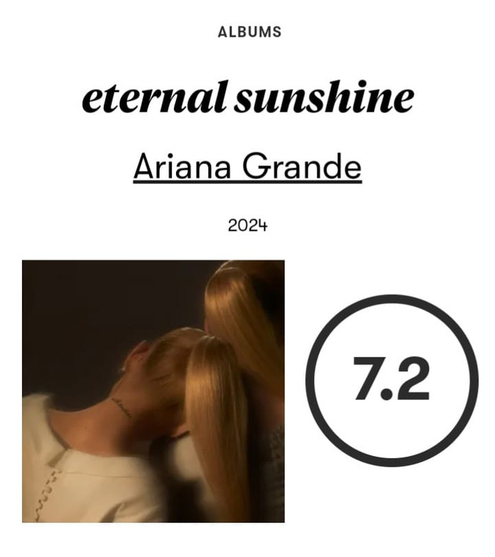 eternal sunshine của Ariana Grande