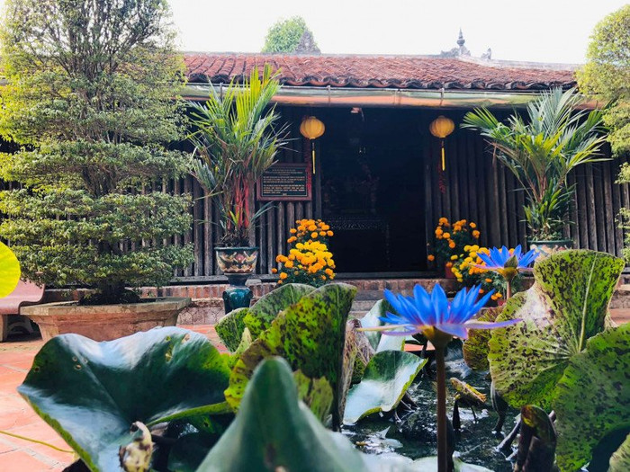 Khung cảnh giống như một bức tranh