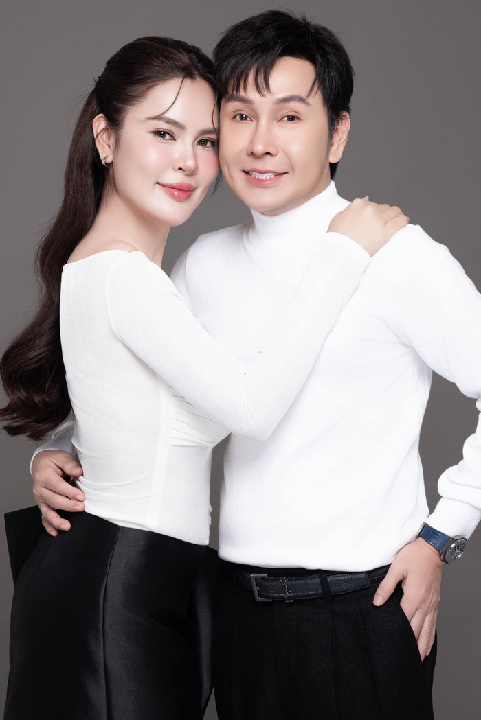 Hoa hậu Phương Lê từng tuyên bố nhất định sẽ cưới NSƯT Vũ Luân. Ảnh FBNV