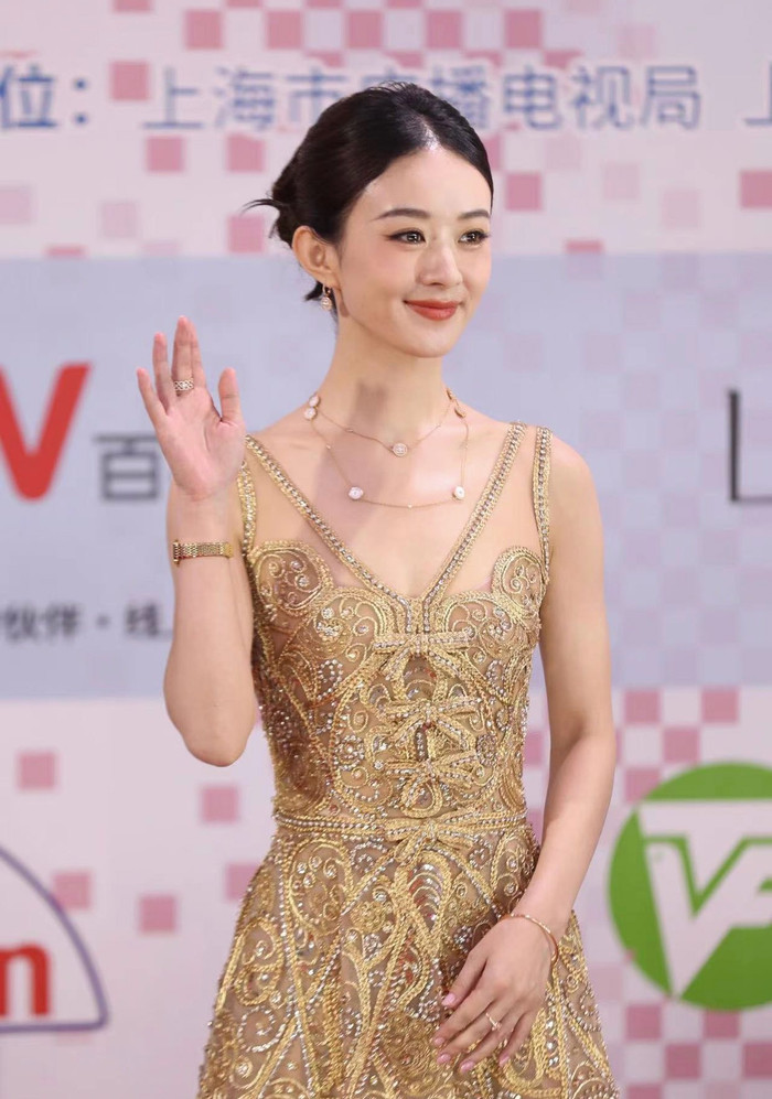 Triệu Lệ Dĩnh tốt nghiệp cấp ba tại Trường Kỹ thuật thông tin điện tử Lang Phường - ngôi trường gần giống với trường dạy nghề và không đào tạo nhiều các môn liên quan đến văn hóa. Vì hoàn cảnh gia đình khó khăn, sau đó nữ diễn viên đi làm thêm và không học đại học.