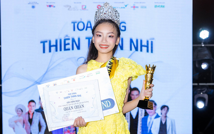 Học vấn khủng của mẫu nhí vừa đăng quang 'Tỏa sáng thiên thần nhí' Ảnh 2