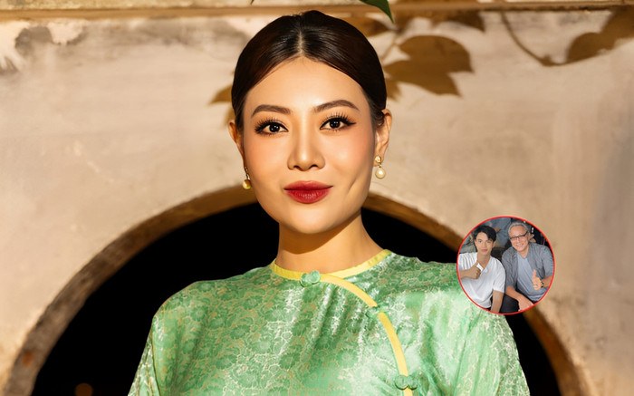 'Chồng và con trai' Thanh Hương hội ngộ gây bão, nhan sắc cả hai quá đỉnh Ảnh 2