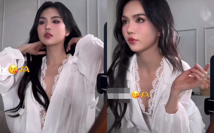 Ngọc Trinh quyến rũ trong váy áo mỏng manh: Ẩn ý không cần ai yêu Ảnh 2