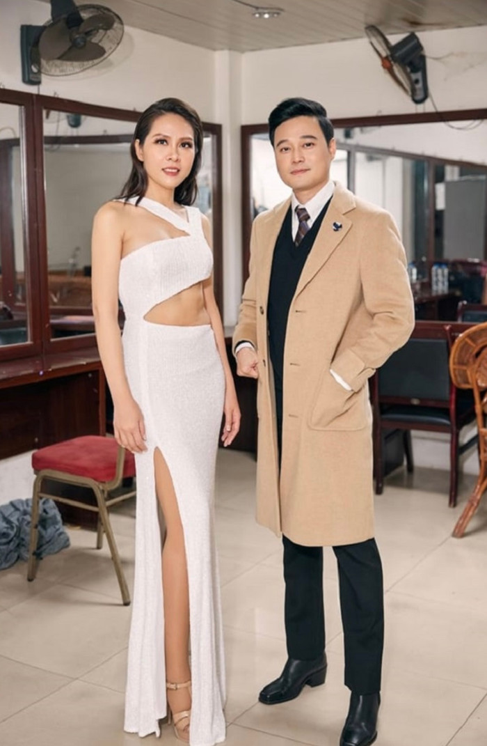 Lê Uyên Nhy và Quang Vinh.