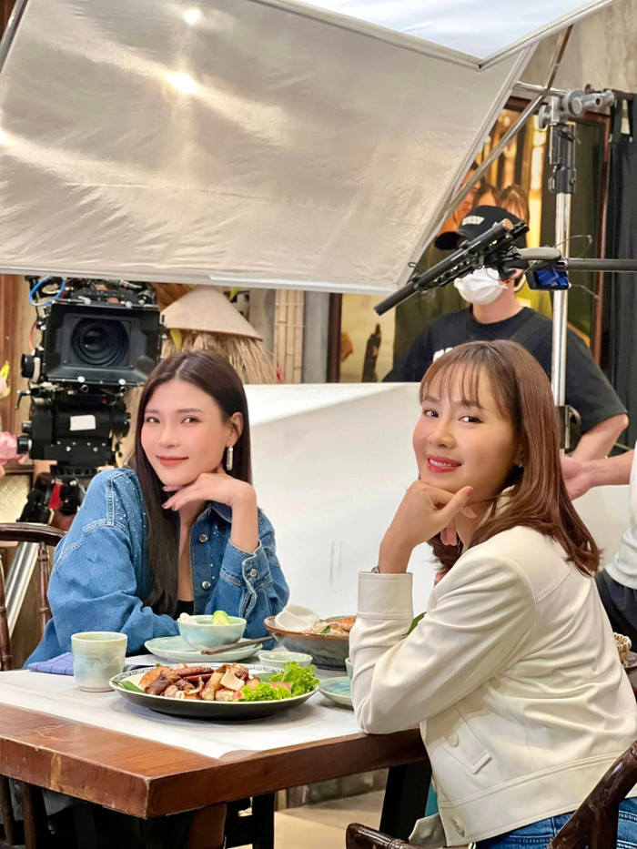 Vai diễn gần đây của Hồng Diễm là Ngân Hà trong Trạm Cứu Hộ Trái Tim.