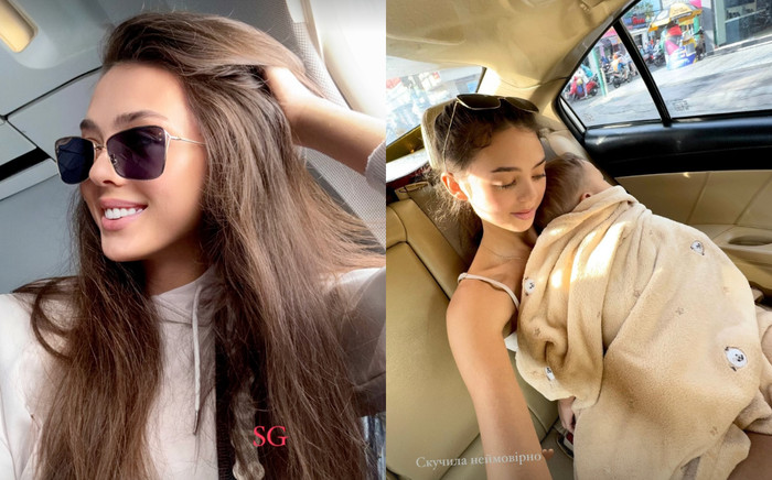 Vợ Tây Bùi Tiến Dũng ngồi trên máy bay vẫn đẹp Ảnh 2