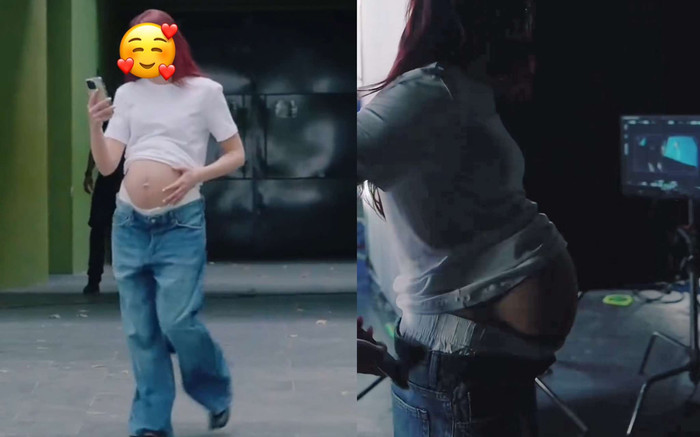 Nữ ca sĩ nổi tiếng bị bắt gặp ôm bụng bầu đi ngoài đường: Danh tính chẳng xa lạ Ảnh 2