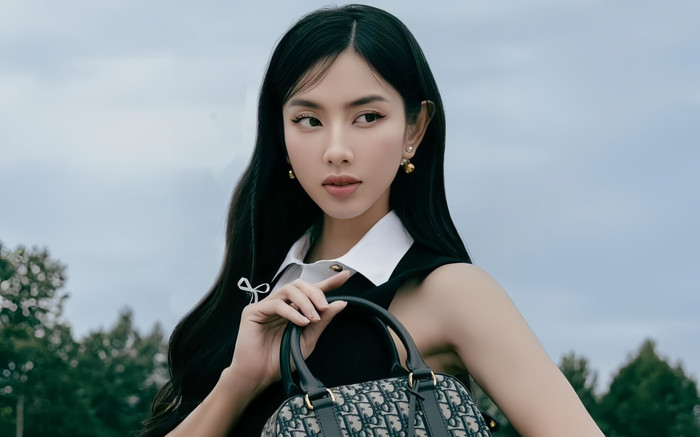 Hoa hậu Thùy Tiên diện váy 130 triệu Ảnh 2