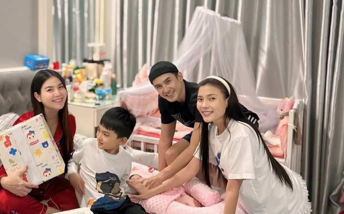 Gia đình Lương Thế Thành có mối quan hệ thân thiết với vợ chồng Kha Ly - Thanh Duy. 