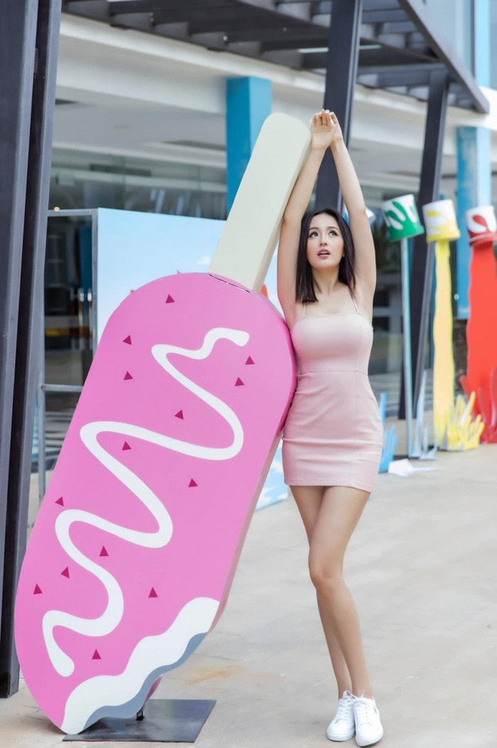 Dù nhiều lần tăng cân nhưng Mai Phương Thúy đã sớm lấy lại phong độ về sắc vóc.