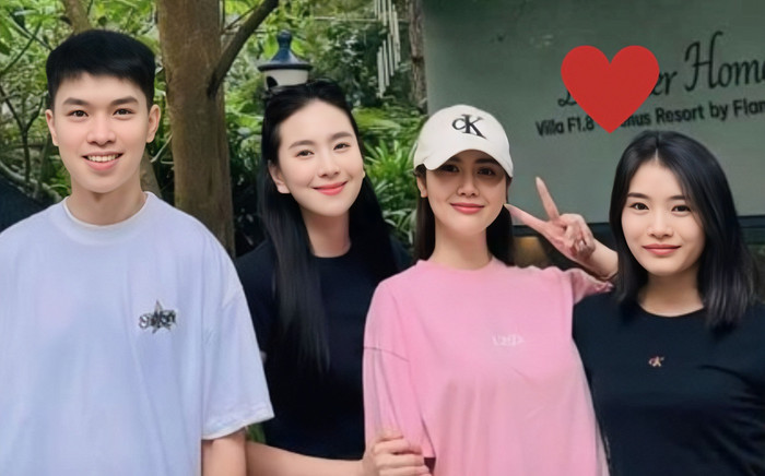 MC Mai Ngọc và Huyền Lizzie 'đọ sắc' trong một khung hình Ảnh 2