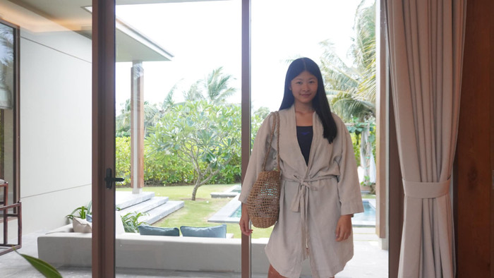 An Nhiên sở hữu đôi chân dài cực phẩm chẳng kém cạnhcác siêu mẫu