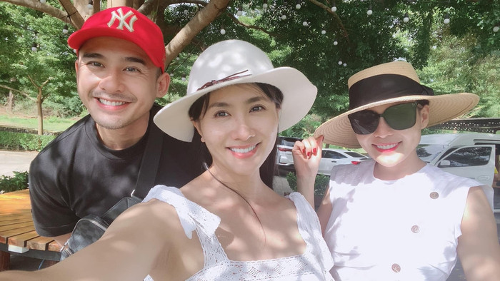 Nguyệt Ánh có mối quan hệ thân thiết với vợ chồng Lương Thế Thành.