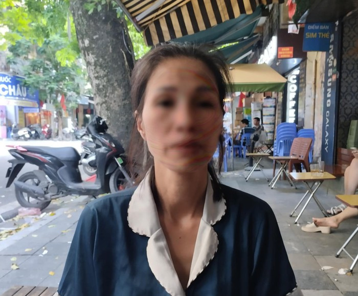 Mẹ của nạn nhân H. Ảnh: PNVN