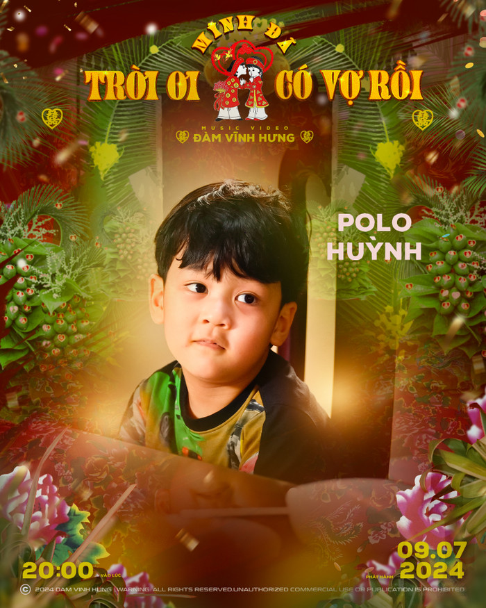 Polo Huỳnh - con trai của nam ca sĩ