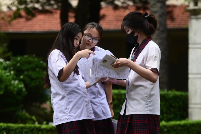 Học sinh TPHCM thi tốt nghiệp (Ảnh: Nguyễn Huế)