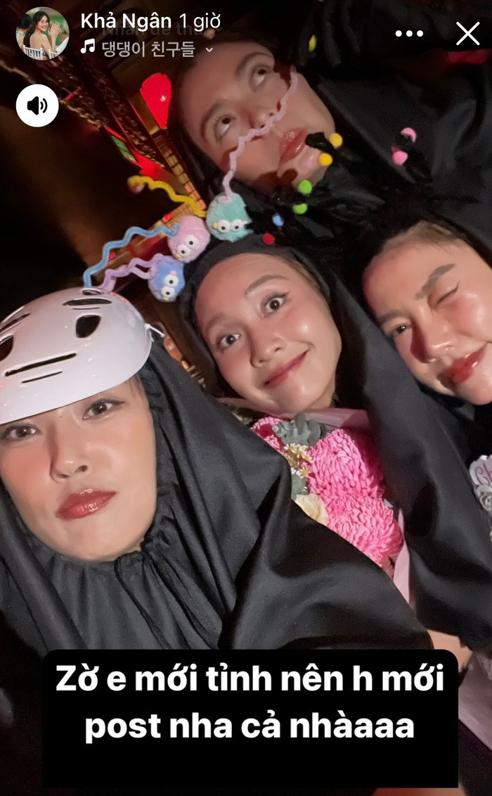 Những nhân vật bí ẩn trong tiệc sinh nhật của Khả Ngân.