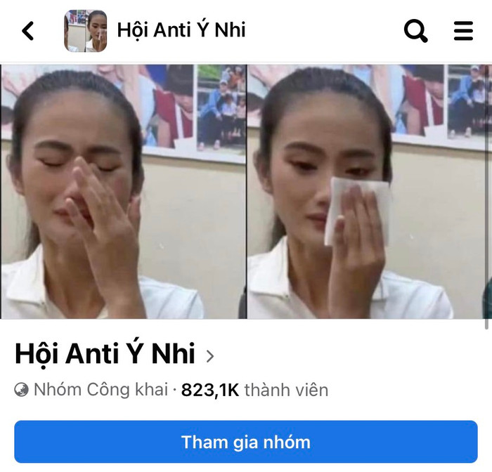 Hội nhóm antifan của Hoa hậu Ý Nhi gần 1 triệu thành viên đã 'bay màu' không rõ lý do.