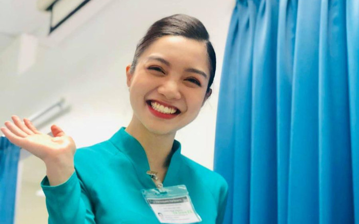 Nữ tiếp viên hàng không từng nổi tiếng trên MXH bởi ngoại hình xinh đẹp giờ ra sao? Ảnh 2