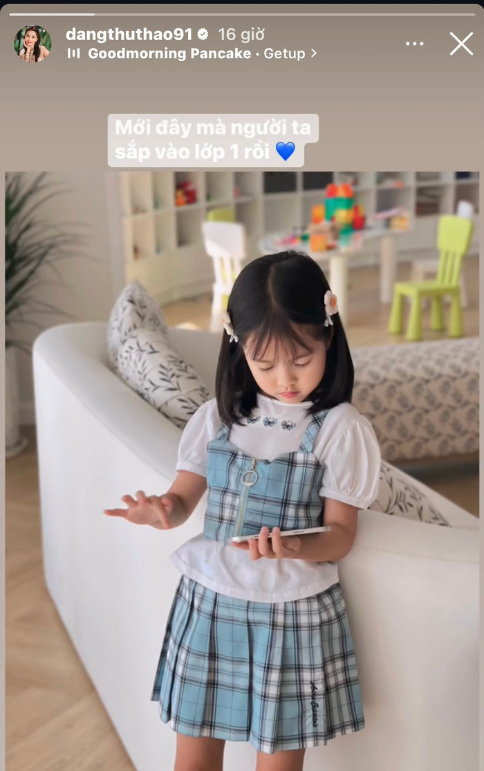 'Tiểu mỹ nhân' nhà Đặng Thu Thảo ngày càng trổ nét, truyền nhân của mẹ Hoa hậu Ảnh 1