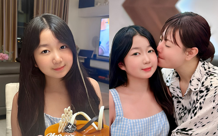 Con gái út của Thanh Hương trổ mã đẹp không kém mẹ, 11 tuổi đã ra dáng hoa hậu tương lai Ảnh 2