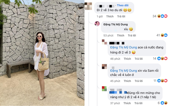 Midu phản ứng khi bị hỏi chuyện 'đi hai về ba'.