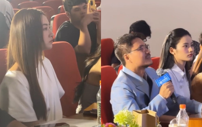 Hoa hậu Ý Nhi - Lương Thùy Linh bị soi diện mạo qua camera thường. Ảnh chụp màn hình